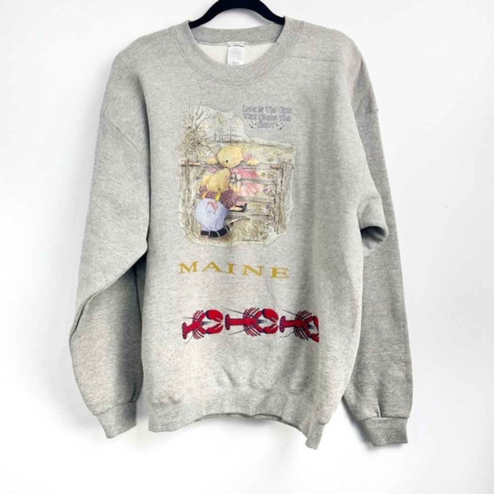Maine Oversize Sweatshirt Sz Medium